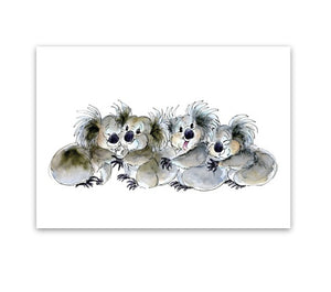Greeting Card - Koala Hugs-Homewares-Atelier Crafers 