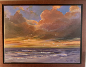 Last Flight- Acrylic on canvas - Robin Hicks