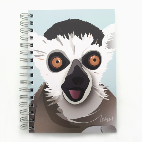 Lemur Wire Bound Journal -  A6
