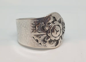 Vintage Norwegian Silver ring - Dovre Pattern