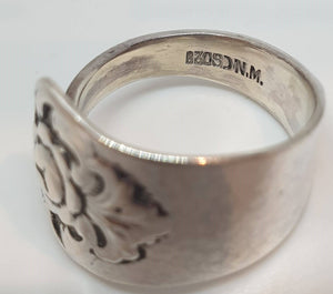 Vintage Norwegian Silver ring - Dovre Pattern