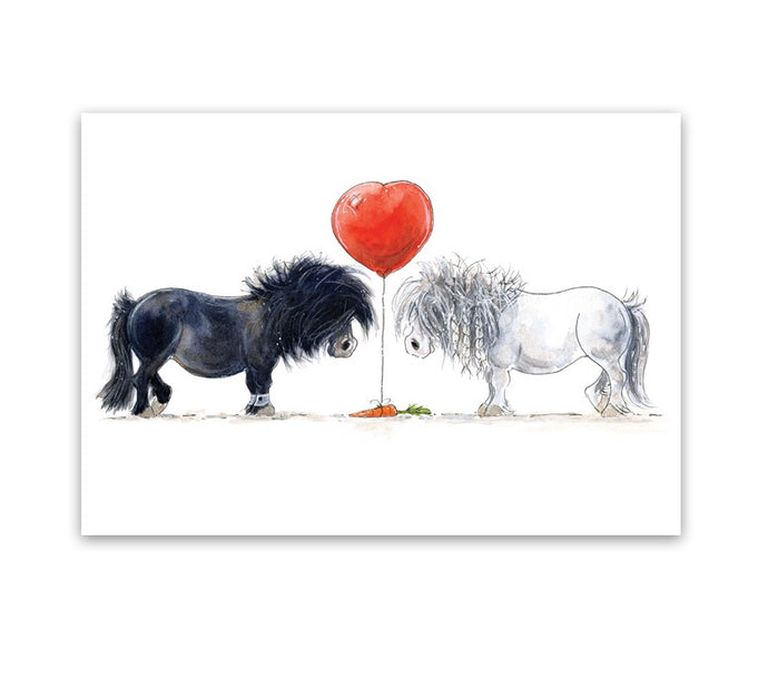 Greeting Card - One Heart - Mandy Foot