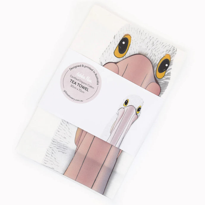 Pelican - Fairtrade organic cotton tea towel