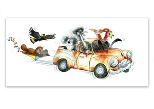 Greeting Card - Rusty Ute-Homewares-Atelier Crafers 