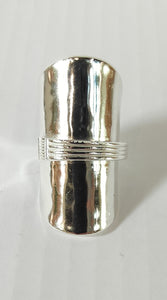 Sterling Silver shield Ring