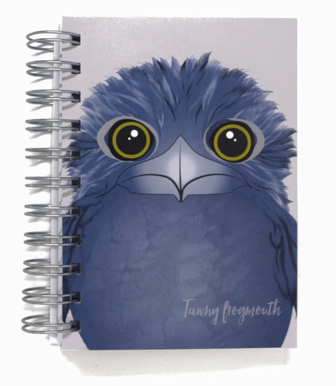 Tawny Frogmouth - A6 Wire Bound Journal