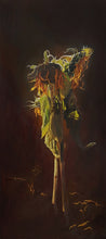 Load image into Gallery viewer, The Last Sunflowers - Oil on Marine Ply - Leah Newman
