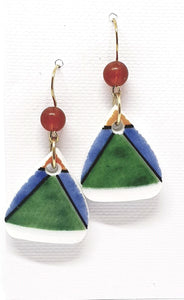 Vintage China Earrings #2 - Maxwell Williams
