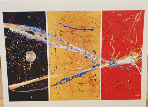 Greeting Card - Worlds Collide-Homewares-Atelier Crafers 