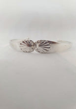 Load image into Gallery viewer, Sterling Silver shell pattern wrist cuff-Jewellery-Atelier Crafers 