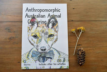 Load image into Gallery viewer, Anthropomorphic Australian Animal Colouring Book-Children-Atelier Crafers 
