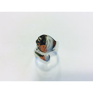 Vintage Sterling Silver Towle Spoon Ring - Size O-Jewellery-Atelier Crafers 