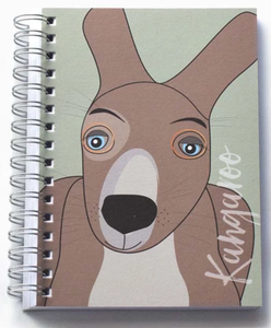 Kangaroo Wire Bound Journal- Gilli Graphics