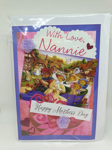 Handmade Mother's Day Cards - With Love Nannie-Homewares-Atelier Crafers 