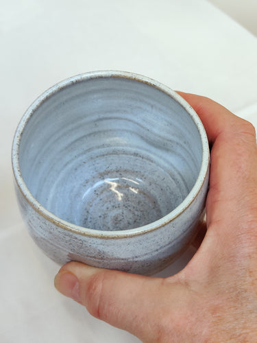 Dimple cups - blue - Indigo Clay