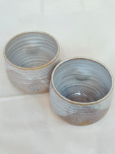 Load image into Gallery viewer, Dimple cups - blue - Indigo Clay