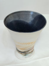 Load image into Gallery viewer, Vase - Dark Blue interior- Indigo Clay