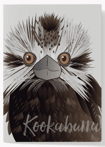 Kookaburra Greeting Card - Gilli Graphics
