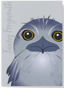 Tawny Frogmouth Greeting Card - Gilli Graphics