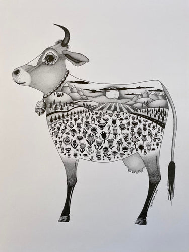 A4 print - Cow