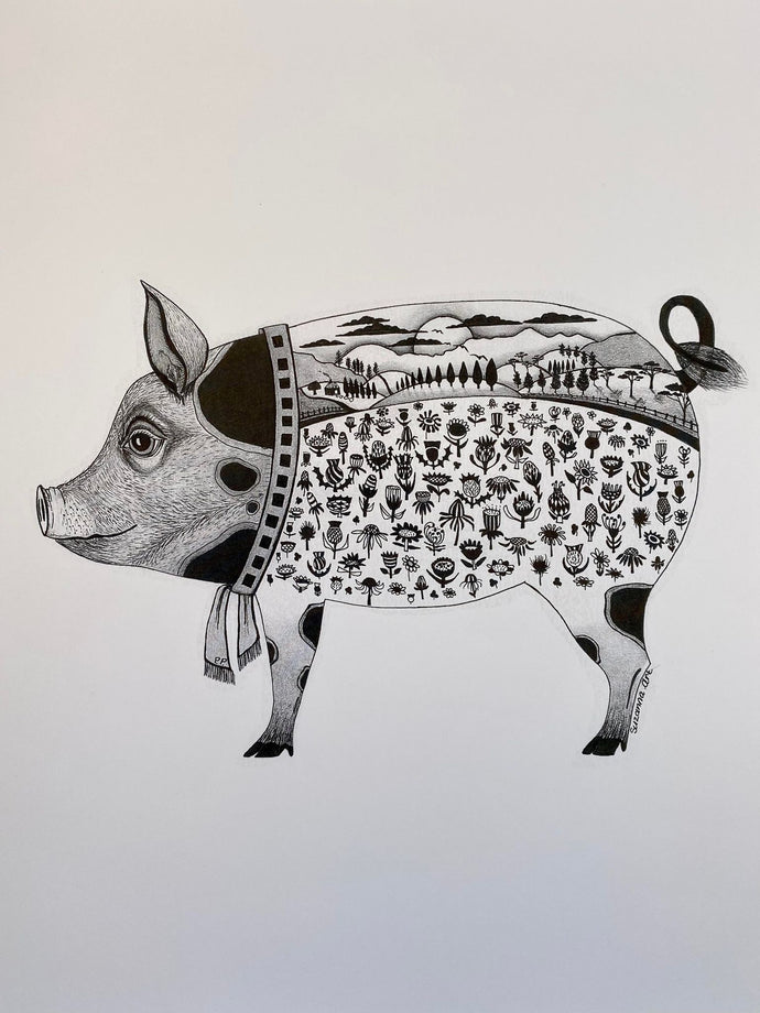 A4 print - Pig