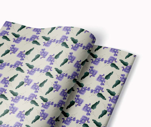 Hardenbergia Gift Wrap - Gilli Graphics