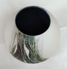Load image into Gallery viewer, Green carved Vase - Indigo Clay