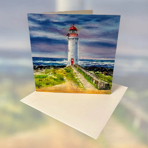 Greeting Card - Luminescent Beacon - Kendra Chang