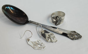 Vintage Norwegian Spoon Ring - Lillemor