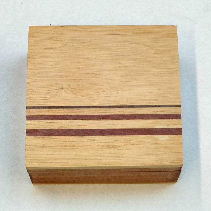 Hand crafted Jewellery box - Recycled timbers