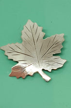 Load image into Gallery viewer, Vintage Bond Boyd sterling silver maple leaf brooch