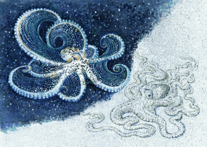Greeting Card - Octopus-Homewares-Atelier Crafers 