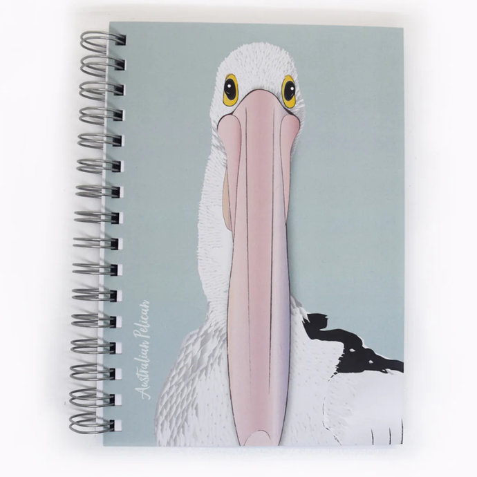 Australian Pelican - A6 Wire Bound Journal