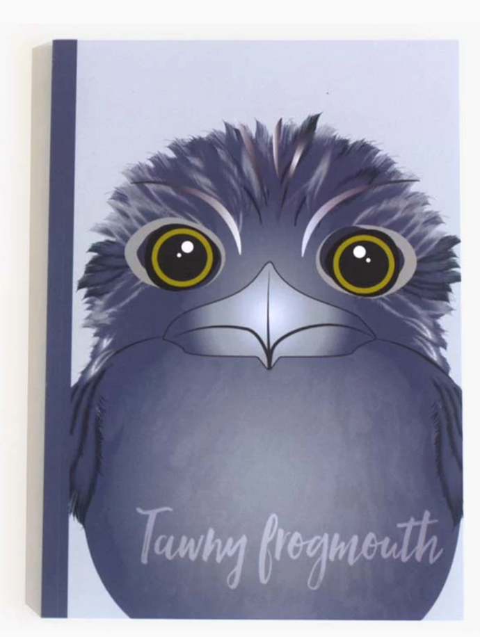 Tawny Frogmouth - A5 Journal Lined - Gilli Graphics