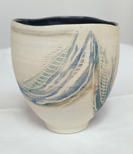 Load image into Gallery viewer, Carved vessel -medium - Indigo Clay