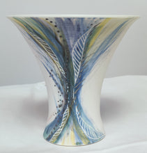 Load image into Gallery viewer, Vase - White Interior - Indigo Clay